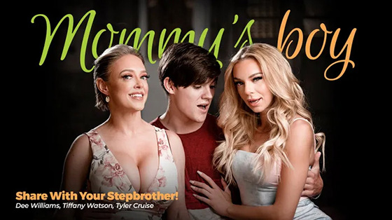 [AdultTime] Tiffany Watson, Dee Williams (Share With Your Stepbrother! / 07.08.2021)
