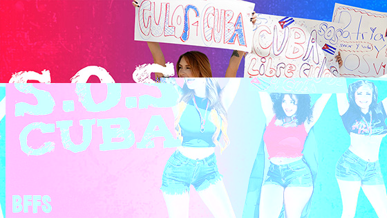 [BFFS] Scarlett Sommers, Serena Santos, Gabriela Lopez (Culos For Cuba / 07.22.2021)