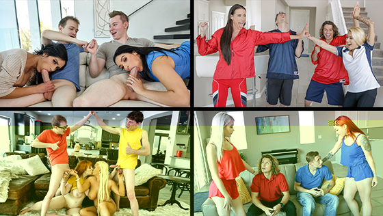 [MylfSelects] Cindy Crawford, Lauren Phillips, Sheena Ryder, Nova Sky (Mom Swap Compilation / 11.23.2021)