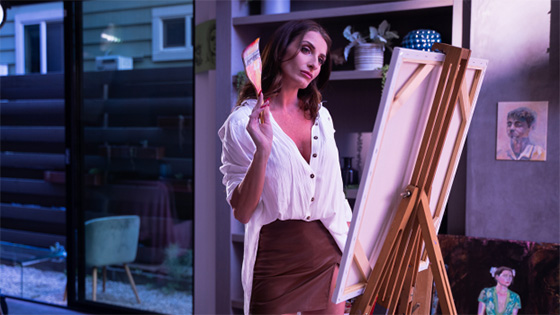 [ModelMediaUS] Silvia Saige (Paint And Play / 03.06.2022)