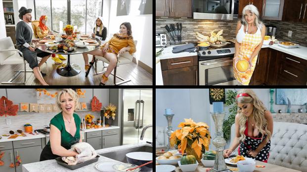 [MylfSelects] Dee Williams, Kayla Kayden, Juliett Russo, Sally DAngelo (Best Of Thanksgiving Mylfs / 11.22.2022)