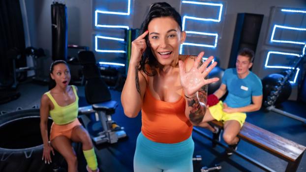 [FitnessRooms] Lexi Dona, Caramella Del X (Big cock gym threesome with babes / 01.11.2024)