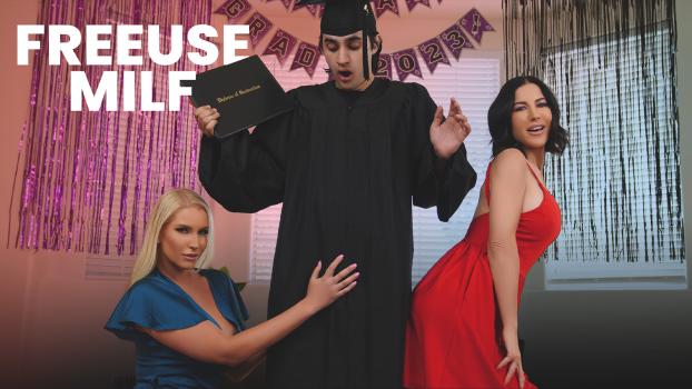 [FreeuseMILF] Brooke Barclays, Vanessa Cage (The Perks of Graduation / 01.05.2024)
