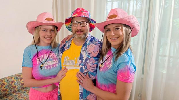 [ImmoralLive] Rebel Rhyder, Lana Analise (Chubby Teddy from Chicago Wins a Double Blowjob from Sexy Blondes Besties / 04.17.2024)